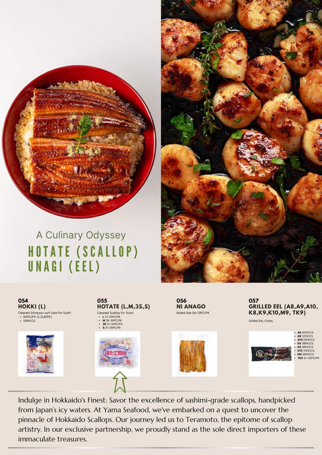 A Culinary Odyssey - Hotate Unagi