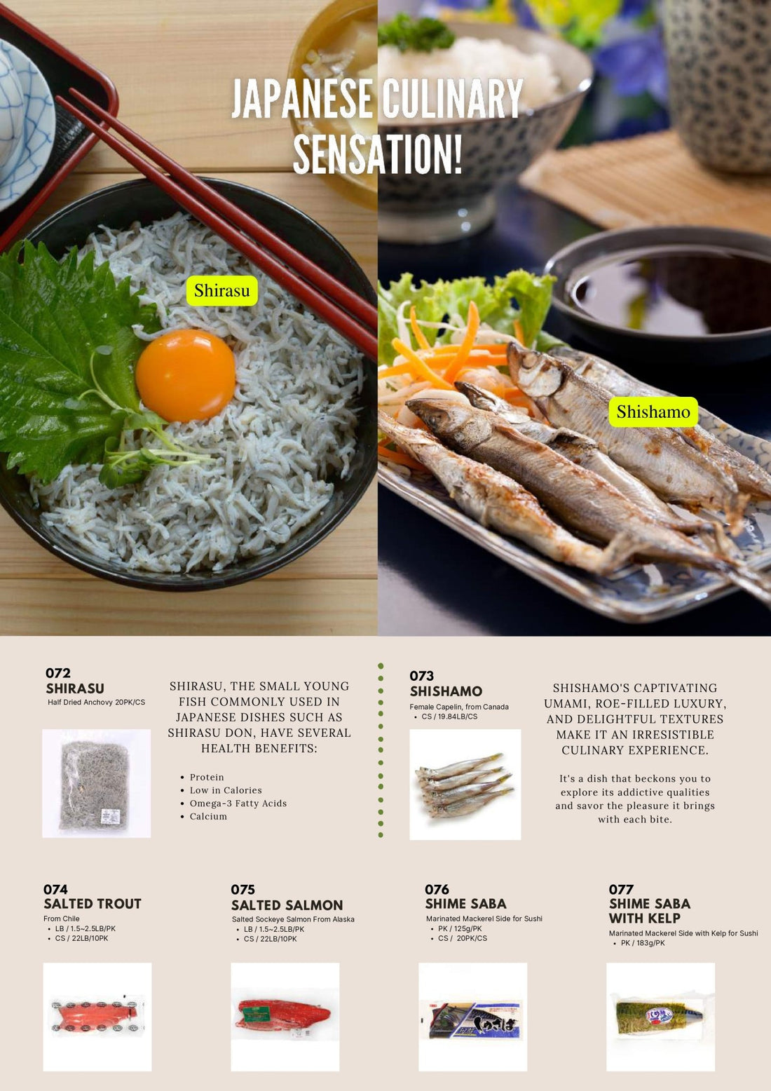 Shirasu and Shishamo