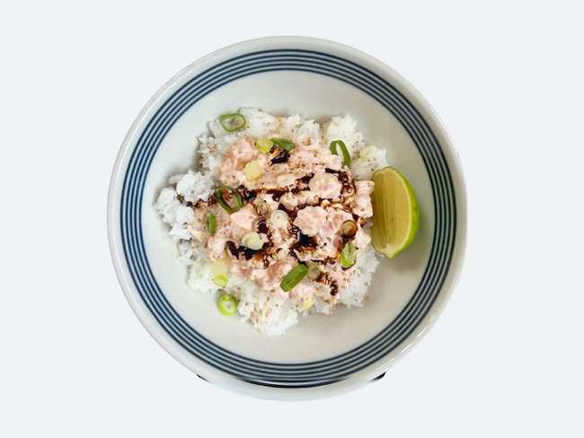 Spicy Salmon Donburi