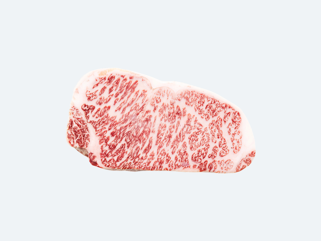 Japanese A5 Wagyu Striploin Steak Cut